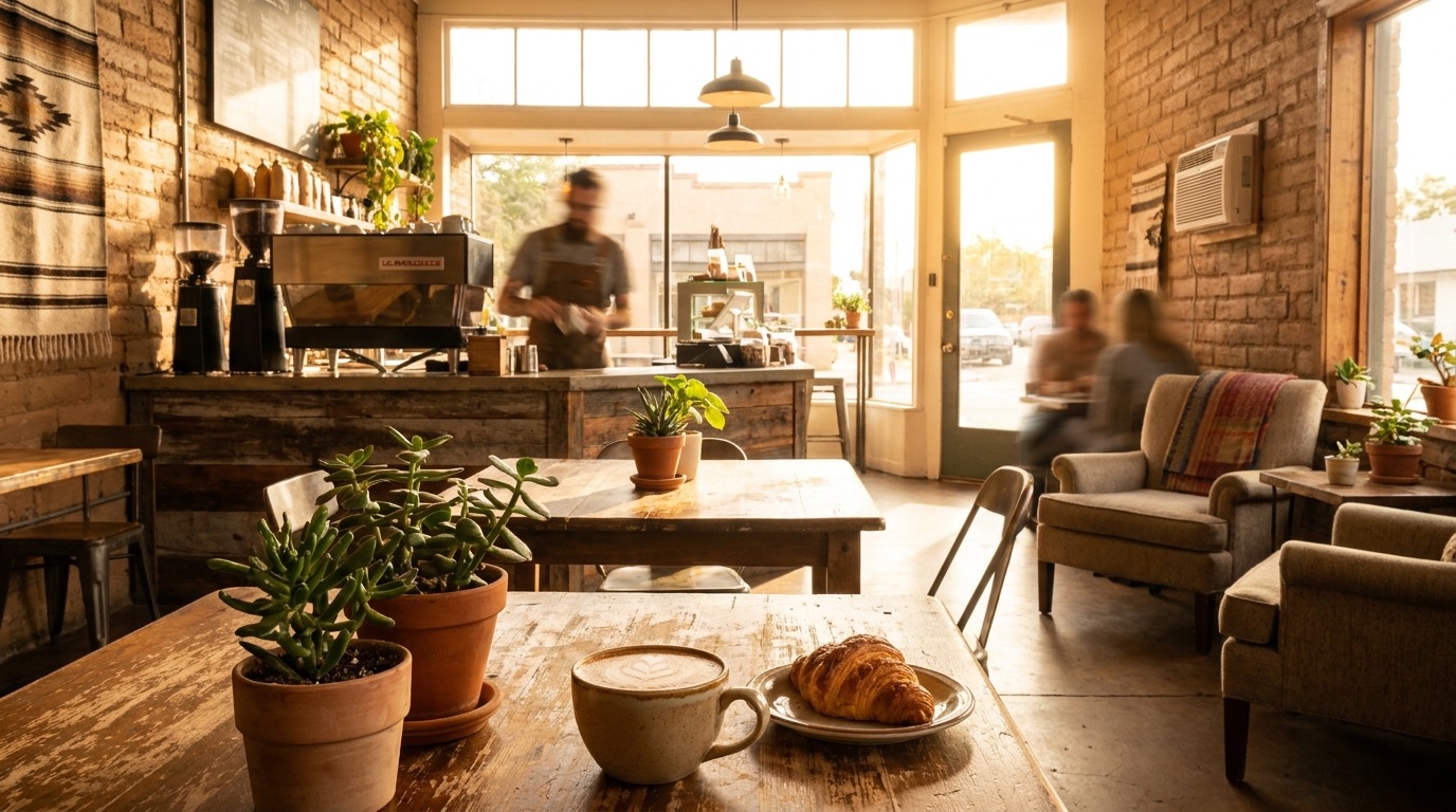 A cozy Phoenix coffee shop